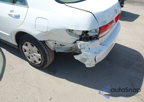 2003 Honda Accord 2.4 Lx from USA, damaged, VIN 1HGCM56403A111737